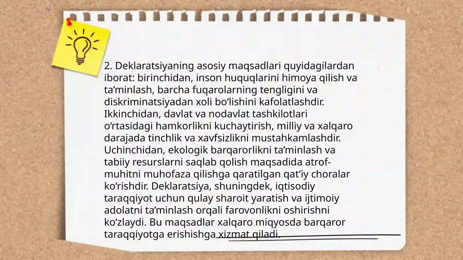 Qohira deklaratsiyasi tarixi va mazmuni 4