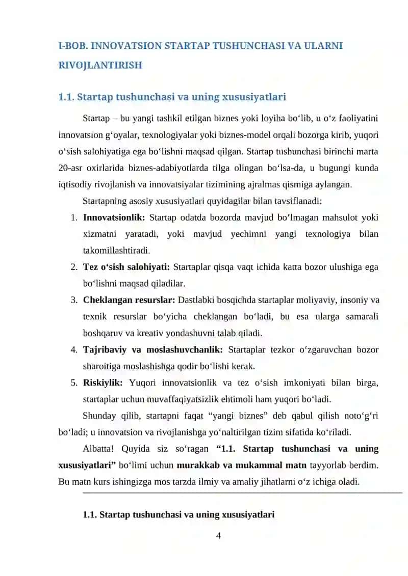 INNOVATSION STARTAPLARNI QO‘LLAB-QUVVATLASH MEXANIZMLARI 4