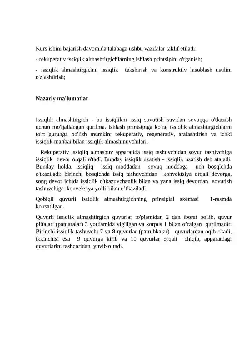 Issiqlik va Massaalmashinuvi 4