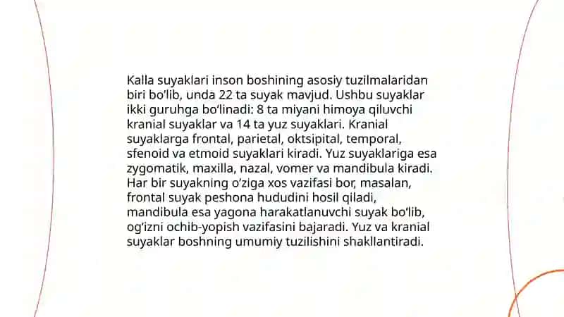 Kalla suyaklarining rentgenanotomiyasi. Kalla suyagining yoshi va jinsiy tavofutlari 4
