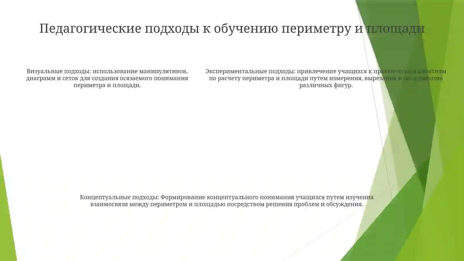 Методика Изучение Периметра И Площади В Начальных Классов 4