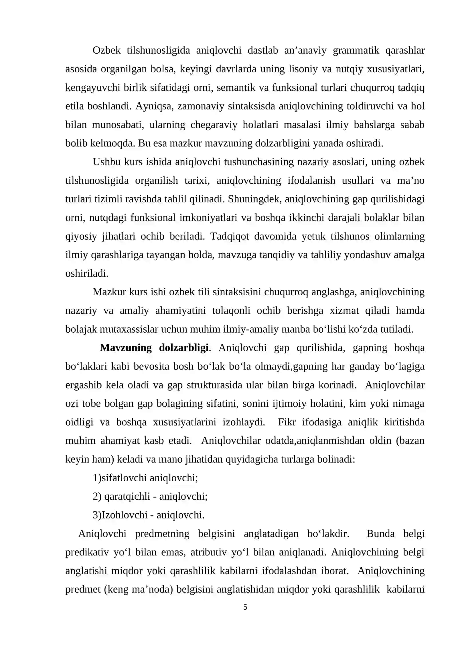 hozirgi oʻzbek adabiy tili 4