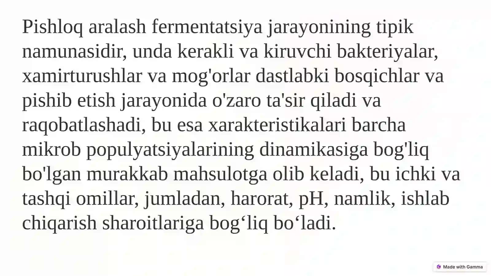 Pishloq tayyorlashda ishtirok etuvchi mikroorganizmlar 4