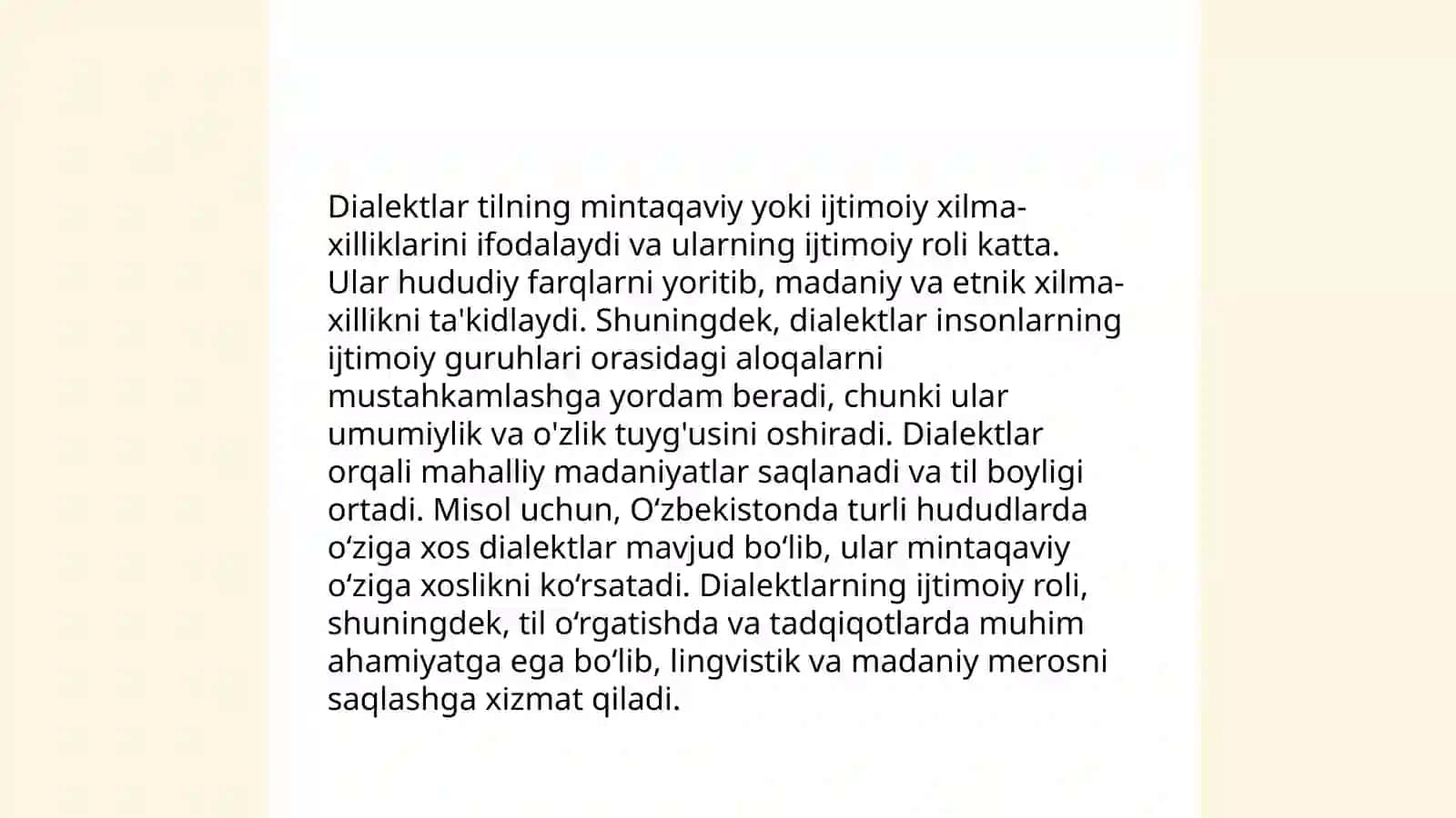 Sotsiolingvistikaga mansub birinchi kuzatishlar 4