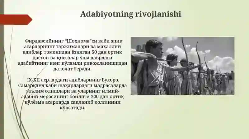 Meʼmorchilikning oʻziga xos xususiyatlari 4