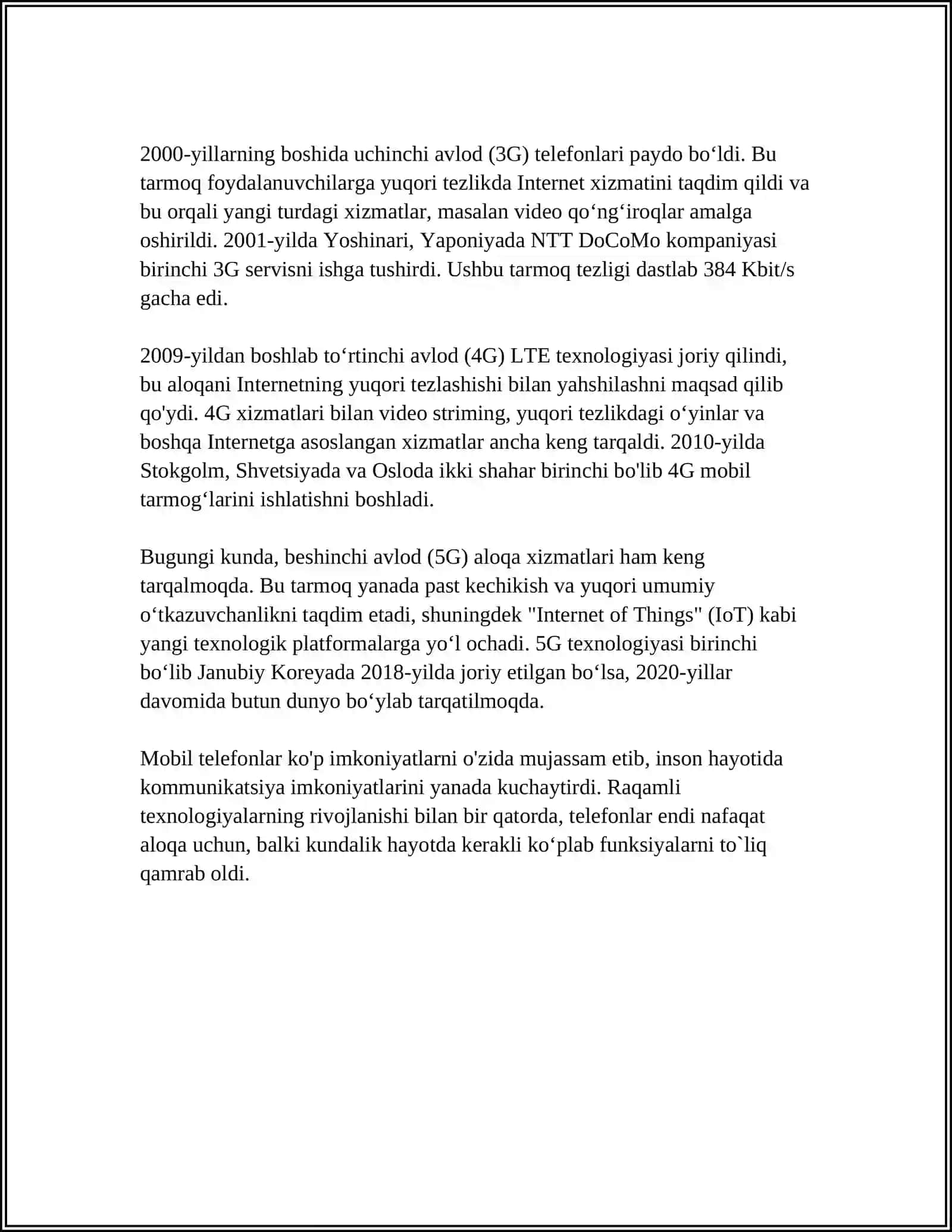 MOBIL ALOQA VOSITALARI 4
