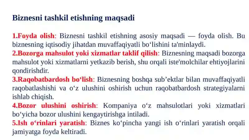 Biznesjarayonidaxo’jaliksub’ektivauningkapitaliningtashkiltopishstrukturasi 4