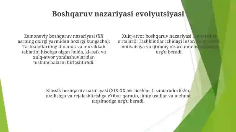 Boshqaruv Nazariyasining Asosiy Tushunchalari 4