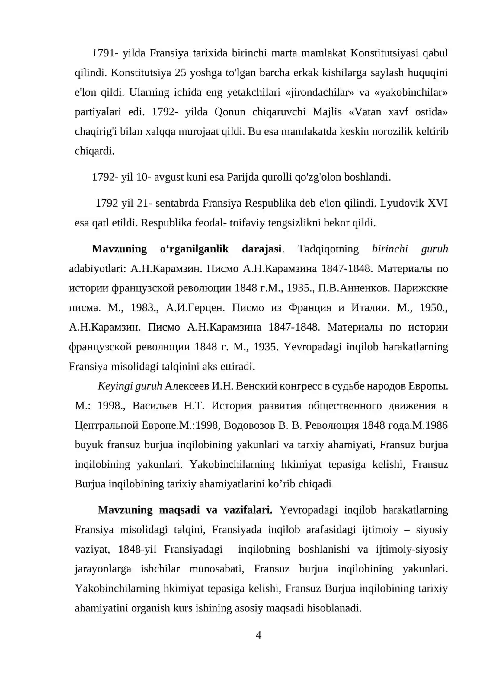 Fransiyada Burjua inqilobi 4