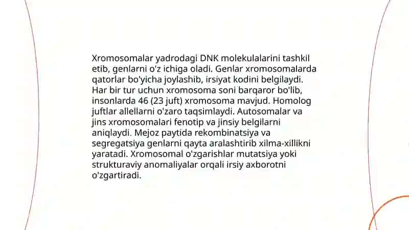 Hujayra irsiyatning moddiy asosi ekanligi 4