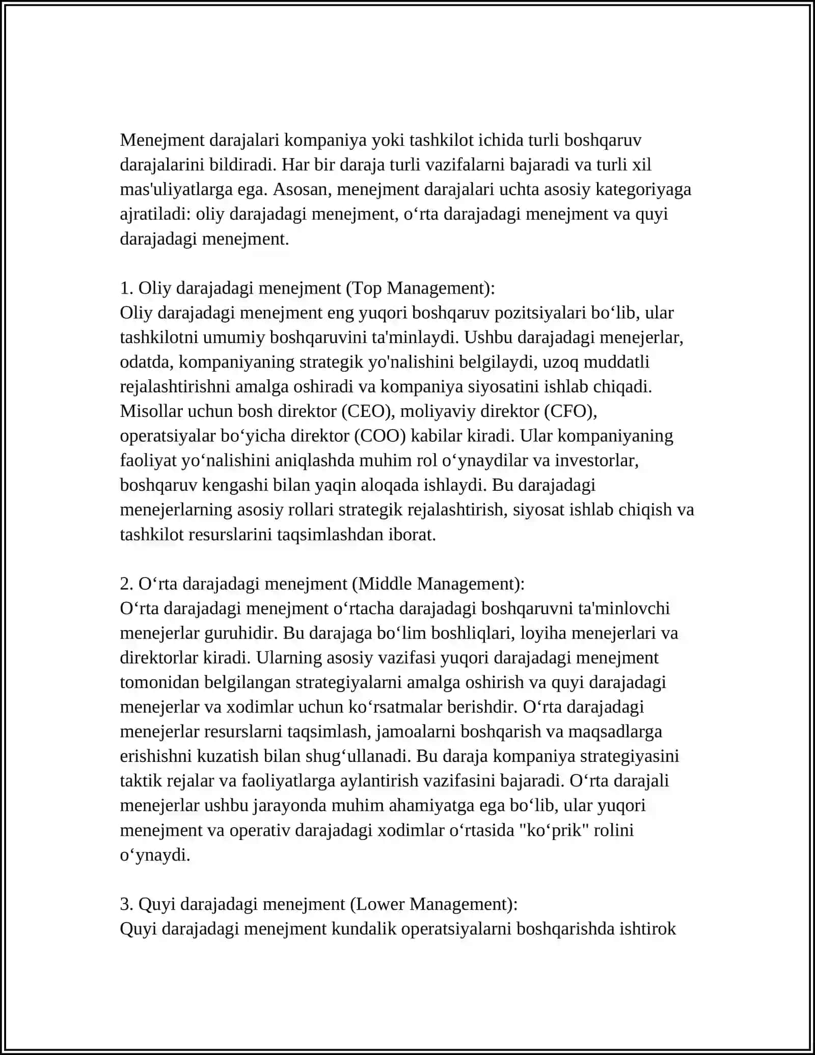 XORIJIY BANKLARNING TASHKILIY TUZILMALARINING SHAKILLARI 4