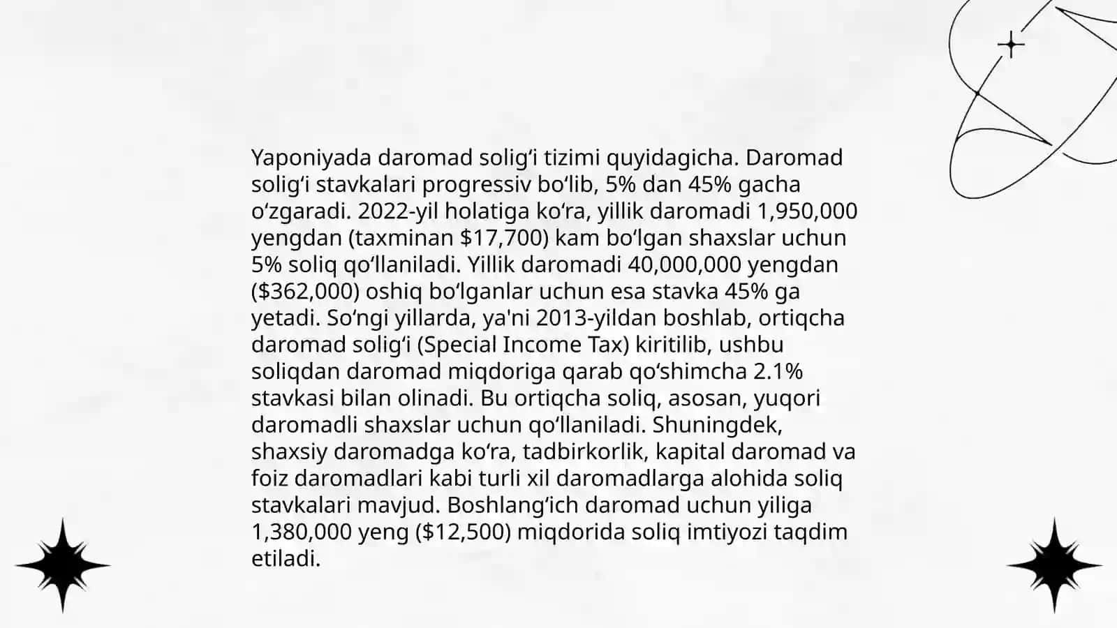 AQShda jismoniy shaxslar soliq tizimi 4