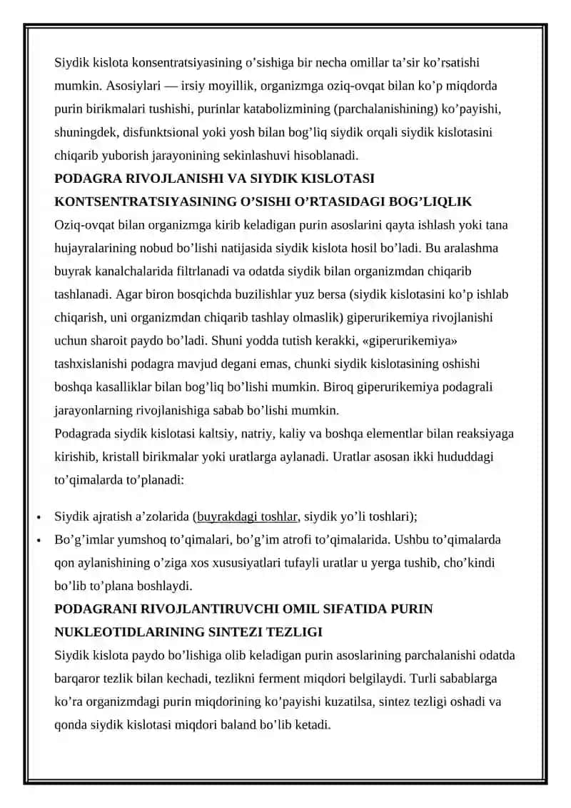 Podagra Kasalliklari 4