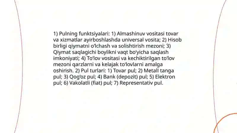 Pul-kredit tizimi va banklar 4