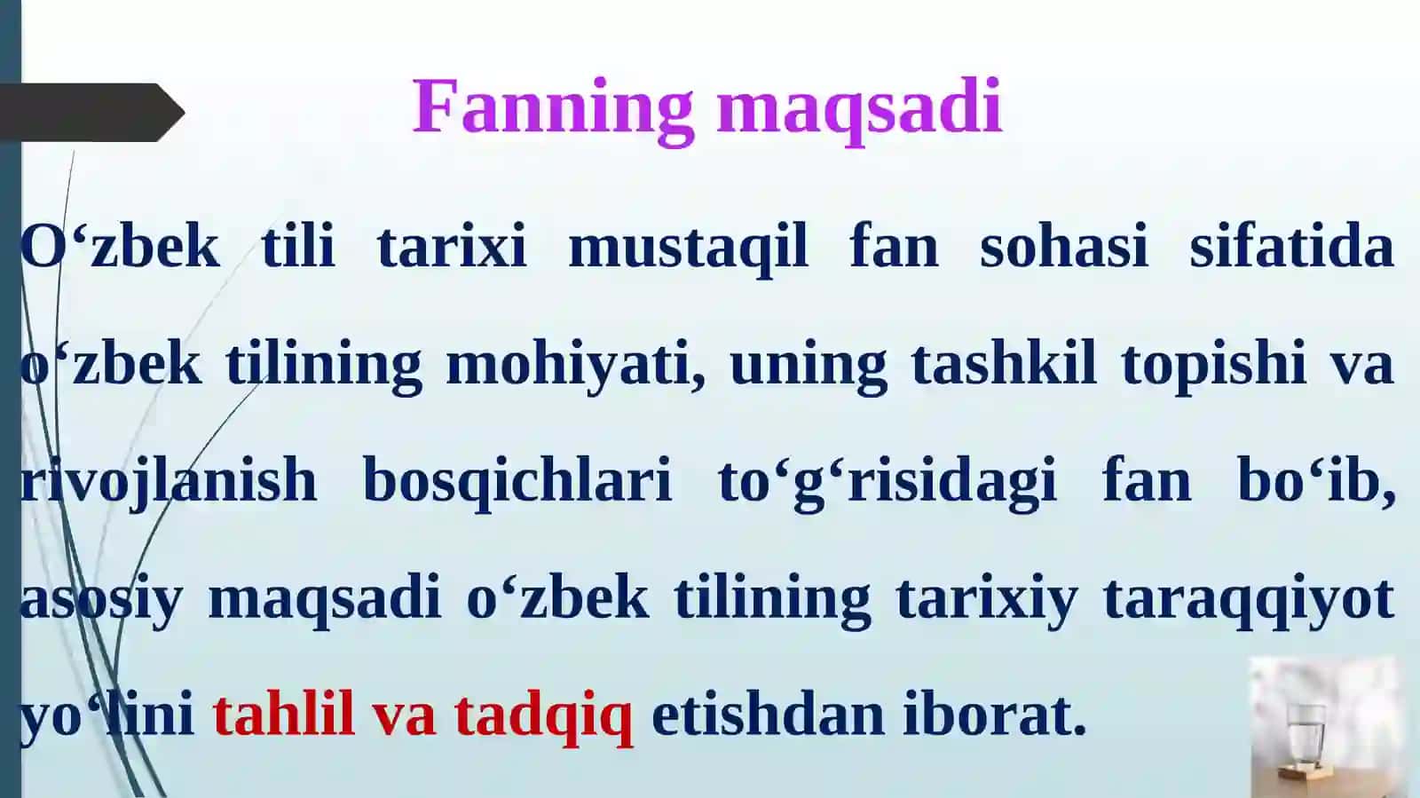 O‘zbek tili tarixi 4
