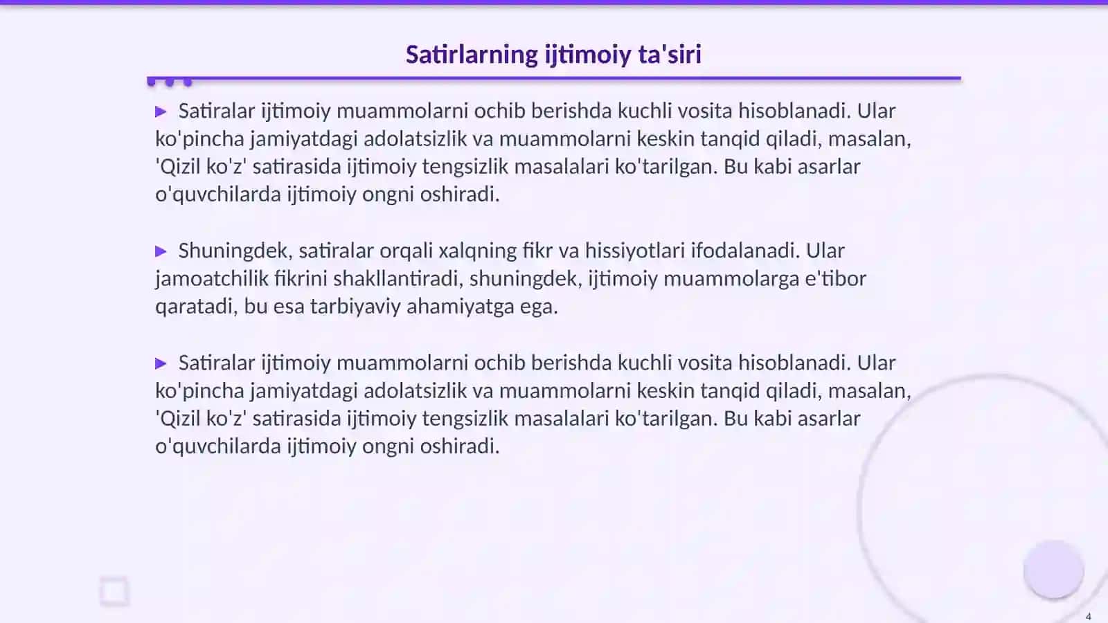 Qadimgi afsonalar va satirlarning tarbiyaviy ahamiyati 4