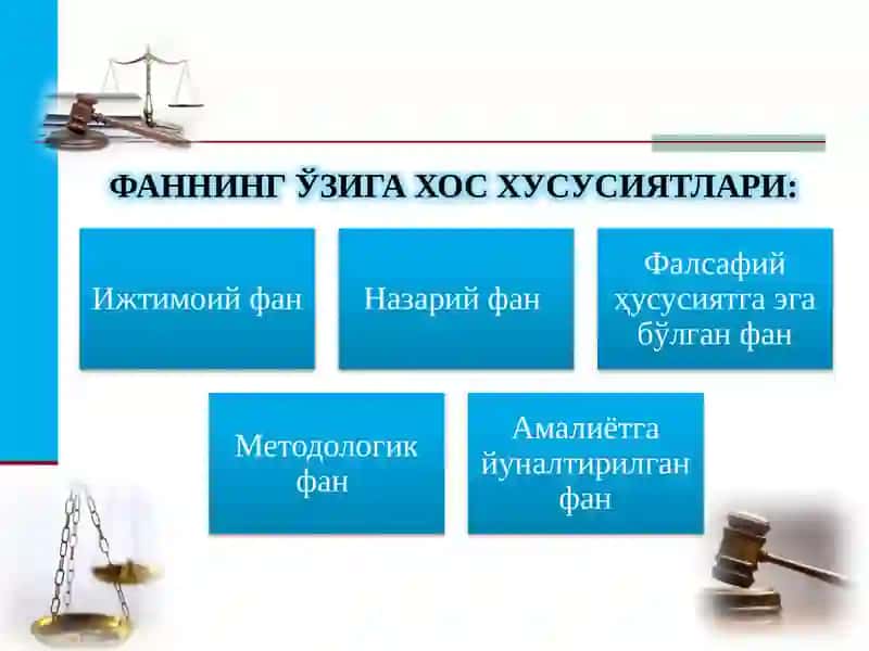 Давлат ва ҳуқуқ назариясининг предмети 4