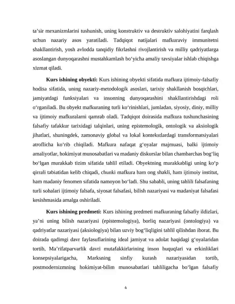 Mafkuraning falsafiy ildizlari tahlili 4