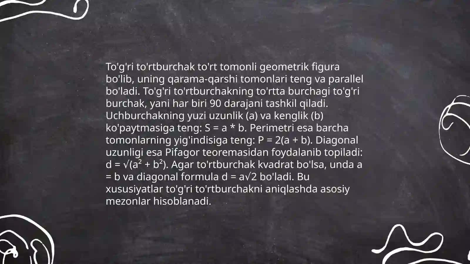 To'g'ri to'rtburchak 4