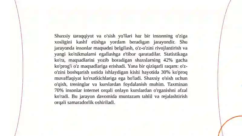 Akmeotosiya professionallik cho'qqisiga erishish yo'Ilari 4