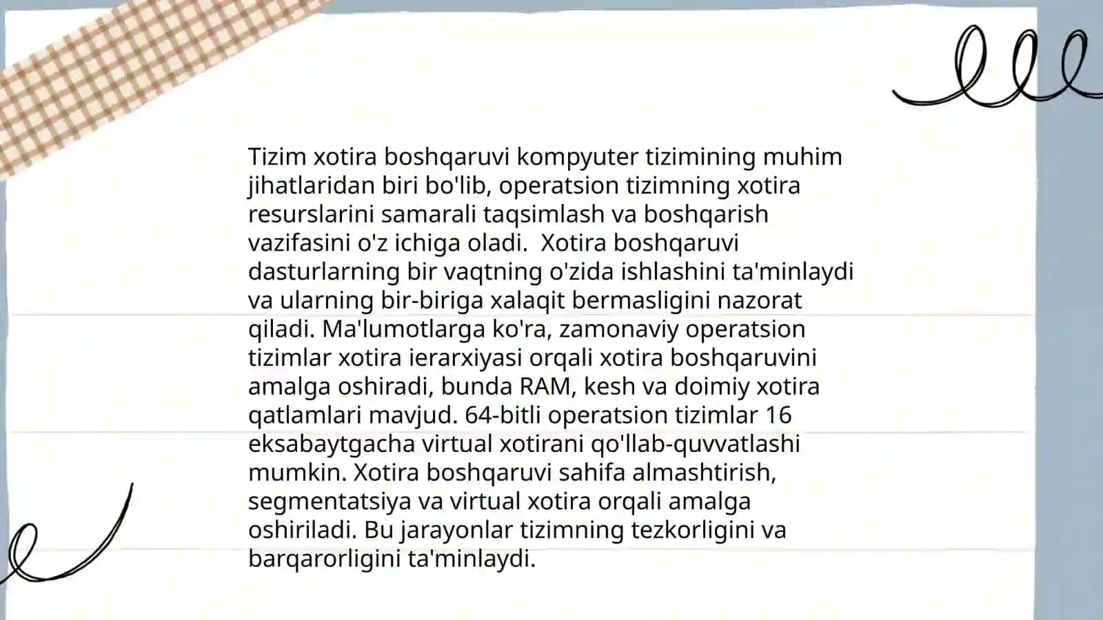 Operatsion tizim tarmoq funksiyalari va turlar 4
