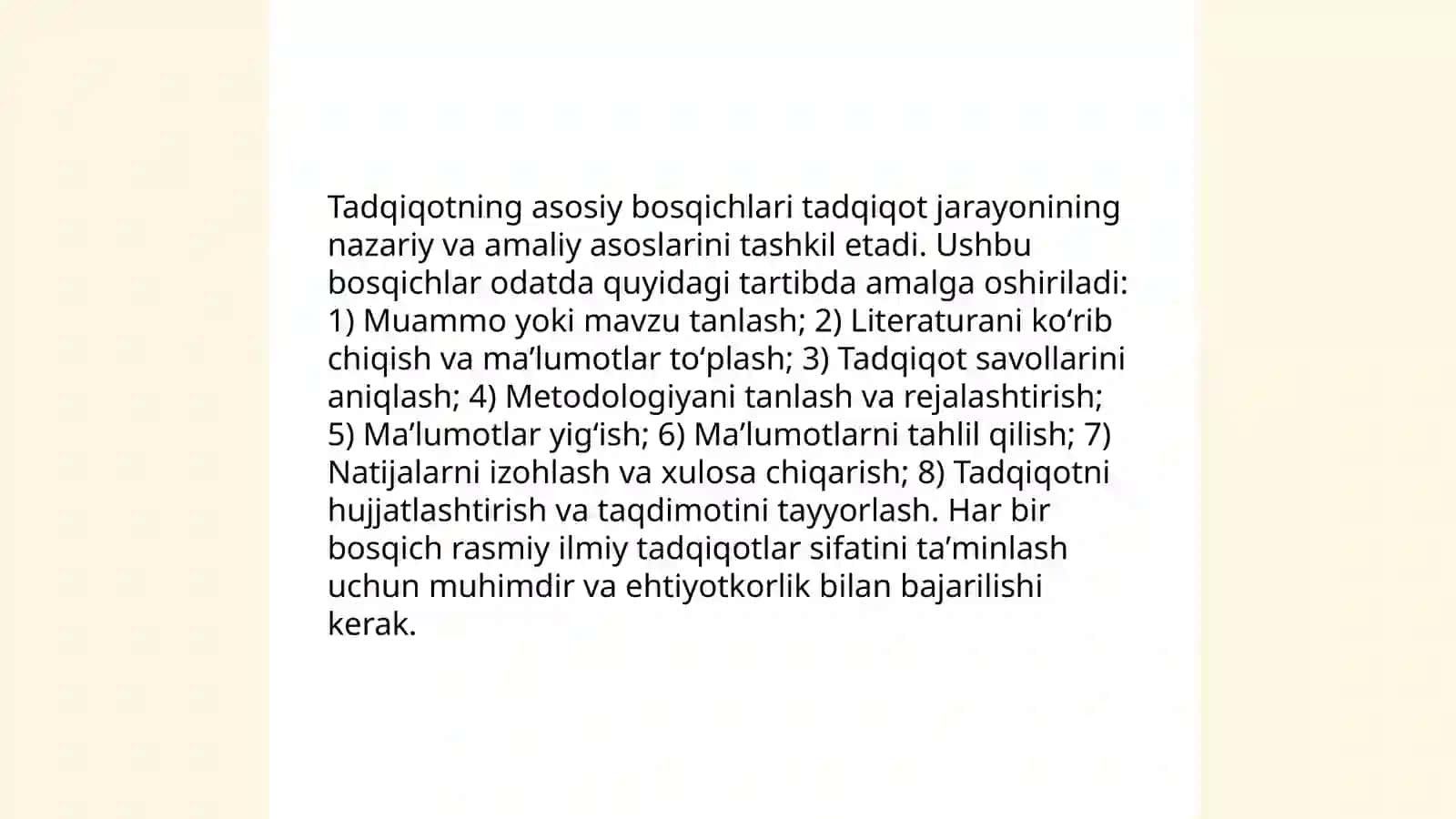 Ilmiy tadqiqot va tajriba konstruktorlik ishlari mohiyati va xususiyatlari 4