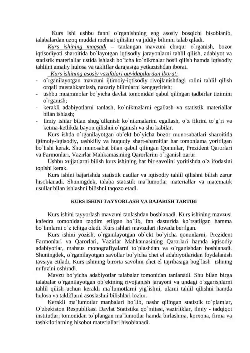 Makroiqtisodiyot Kurs ishi 4