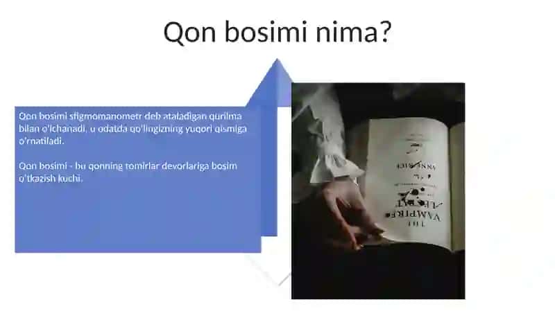 Qon bosimini o'qish 4