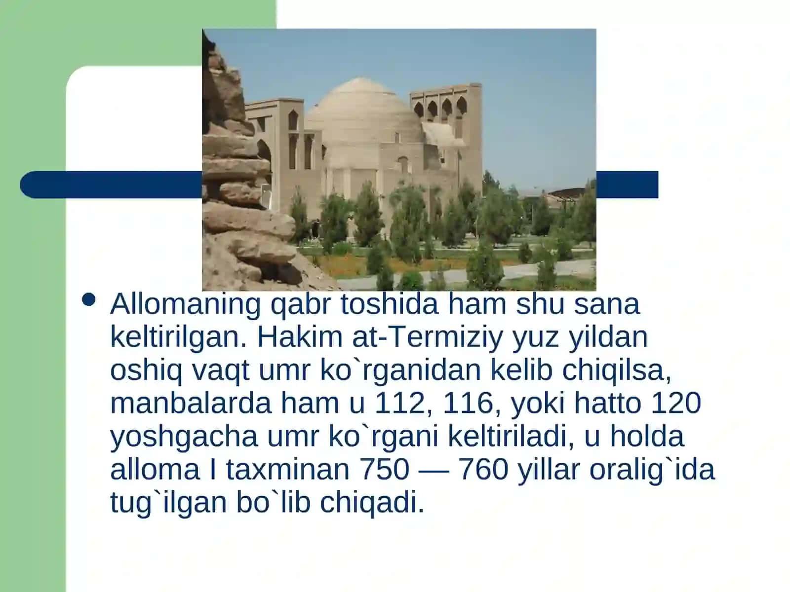 Al-Hakim at-Termiziy hayoti va ijodi 4