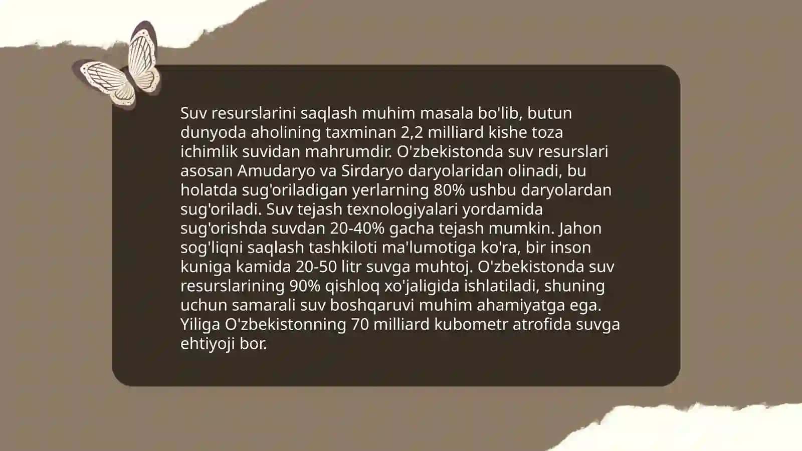 Tabiatni asrash 4
