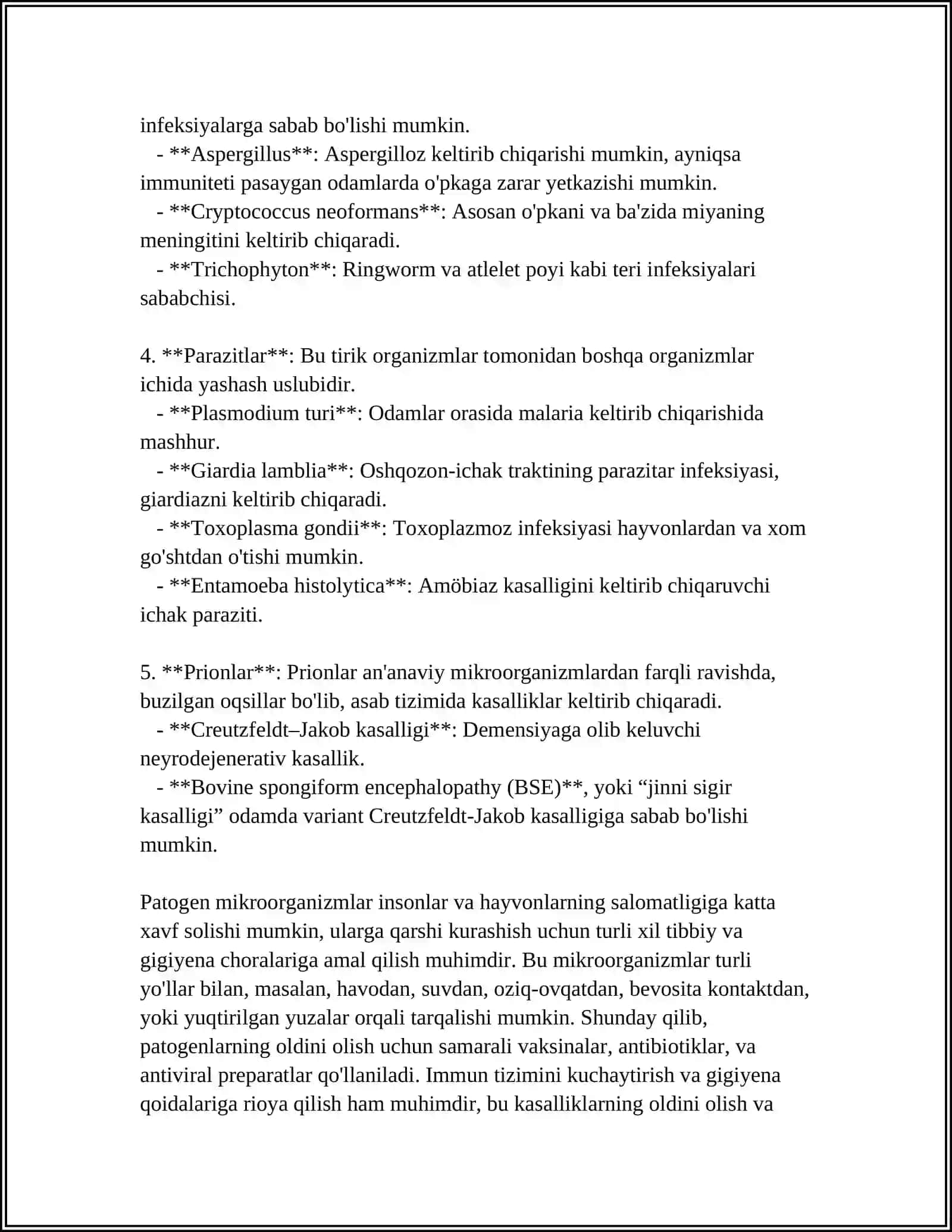 PATOGEN MIKROORGANIZMLAR 4