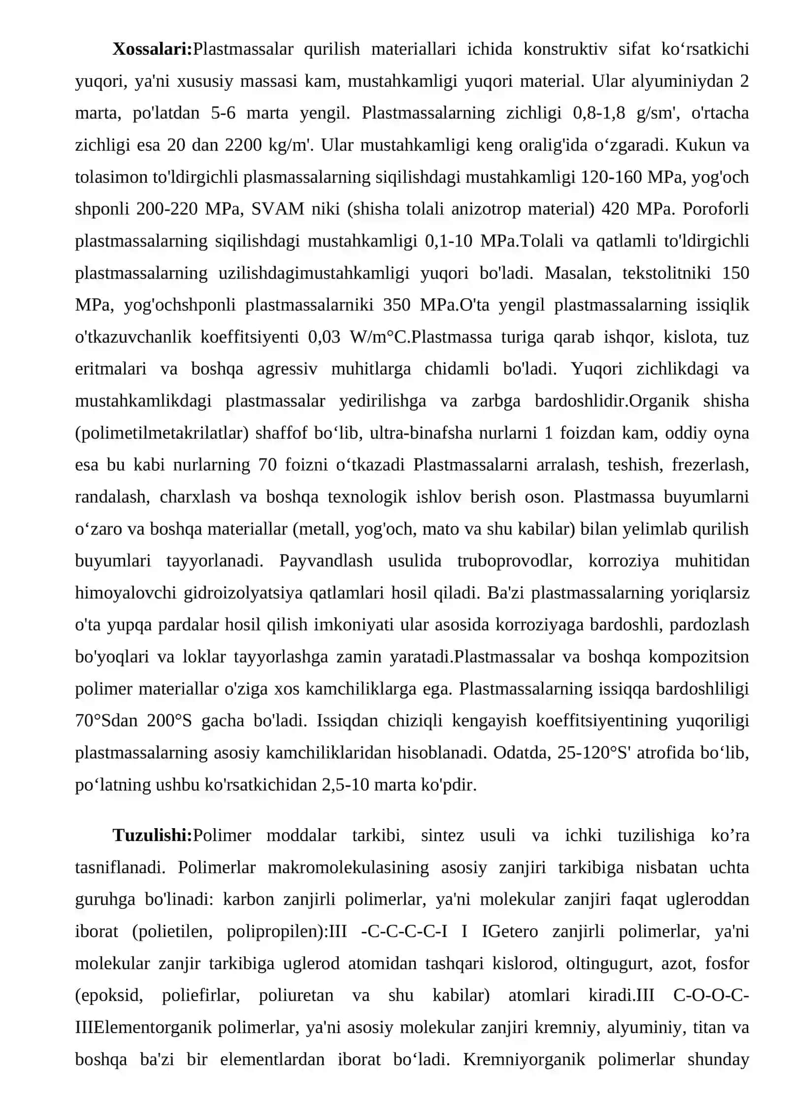QURILISH KOMPOZITSION POLIMER MATERIALLARNING TURLARI 4