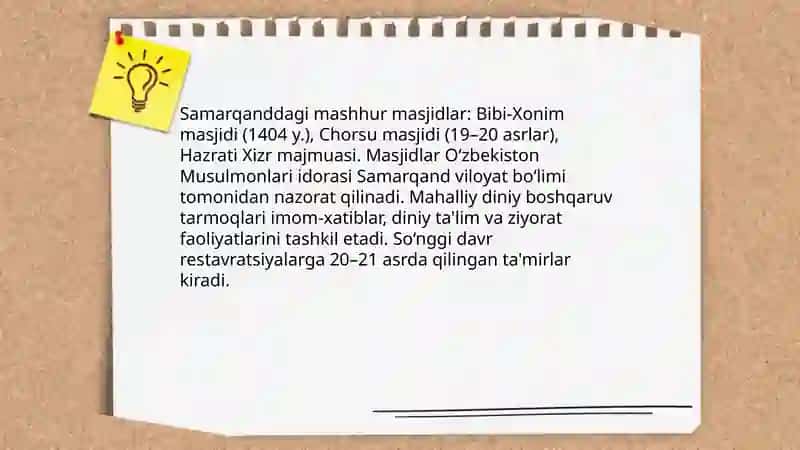 Samarqanddagi diniy tashkilotlar tarixi 4