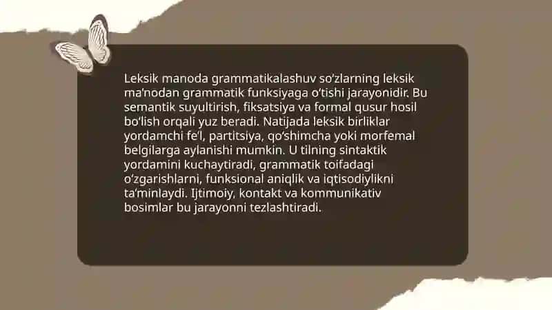 Leksik manoda taraqqiyotiga olib keluvchi lisoniy va nolisoniy omillar 4