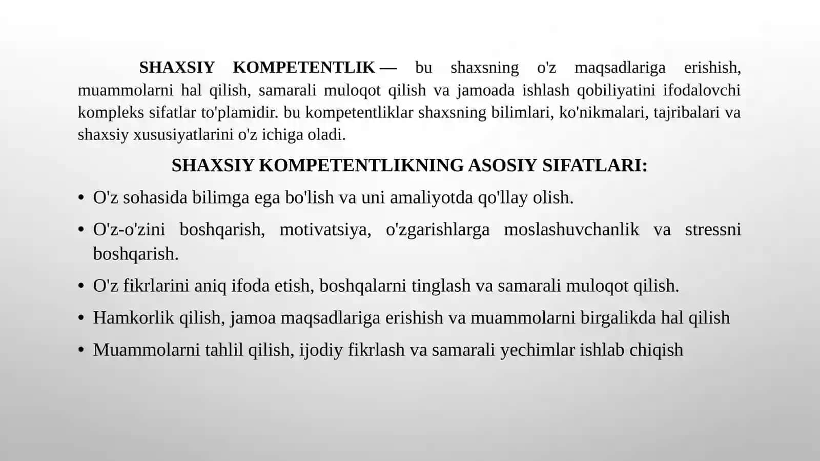 Shaxsiyakademik faoliyatni tashkilotish 4