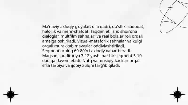 «Bolalar kulgusi» kinojurnali mazmunini tahlil etish 4