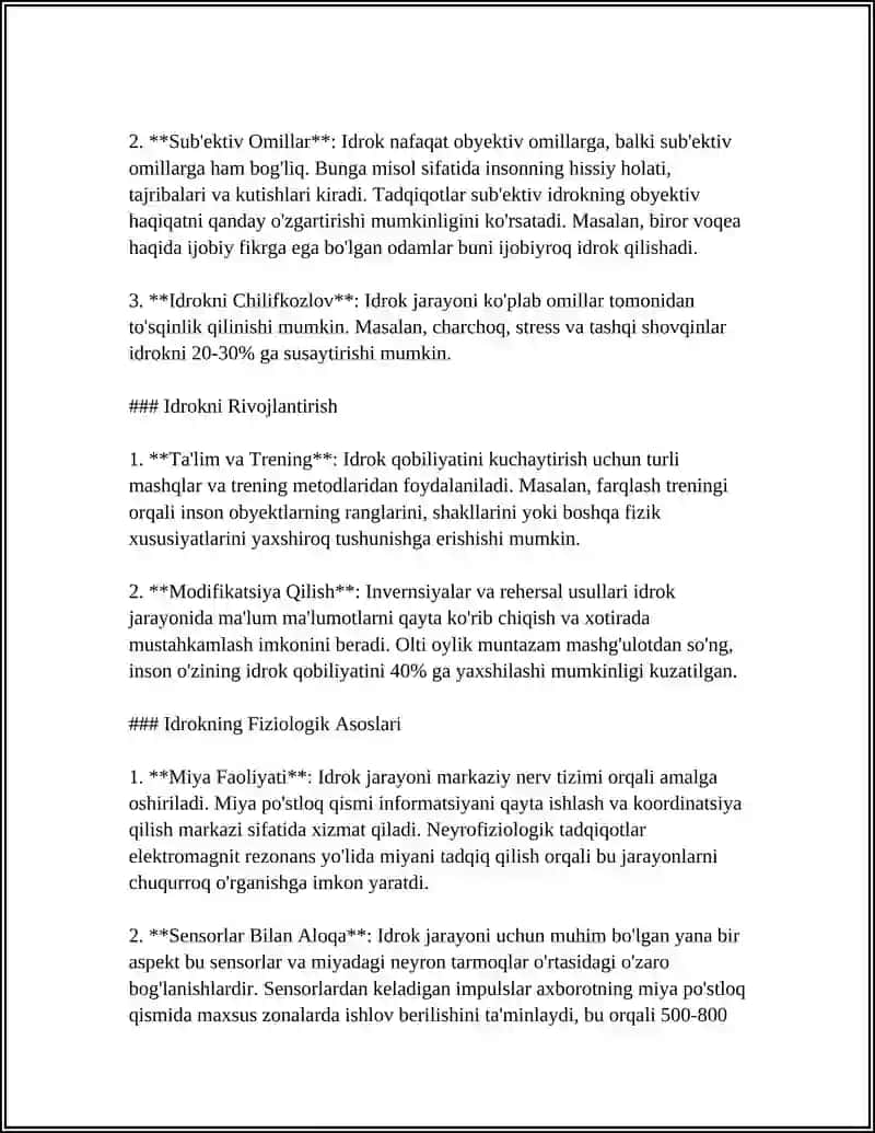 IDROK PSIXIK JARAYON SIFATIDA 4