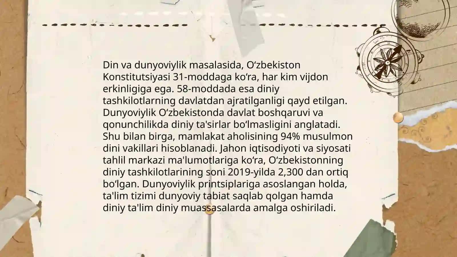 Din va hurfikrlilik Boysunova Gulsanam 4