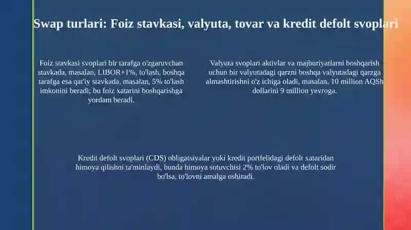 Swap shartnomalari 4