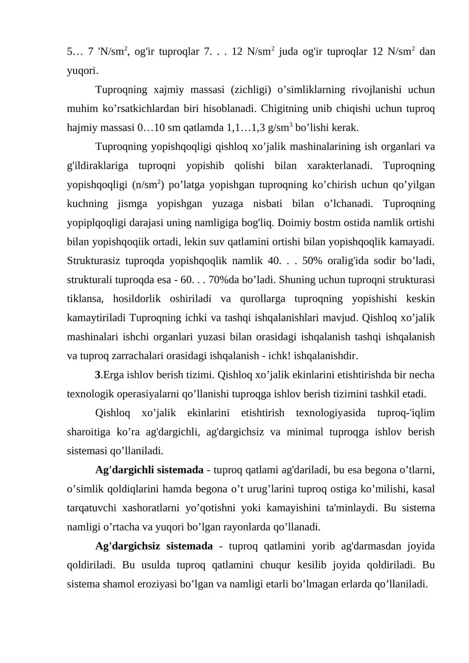 Tuproqqa asosiy ishlov berish mashinalari 4