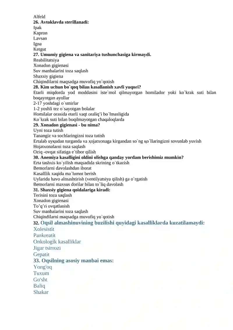 Tibbiyot kasbiga kirish (xirurgiya) 4