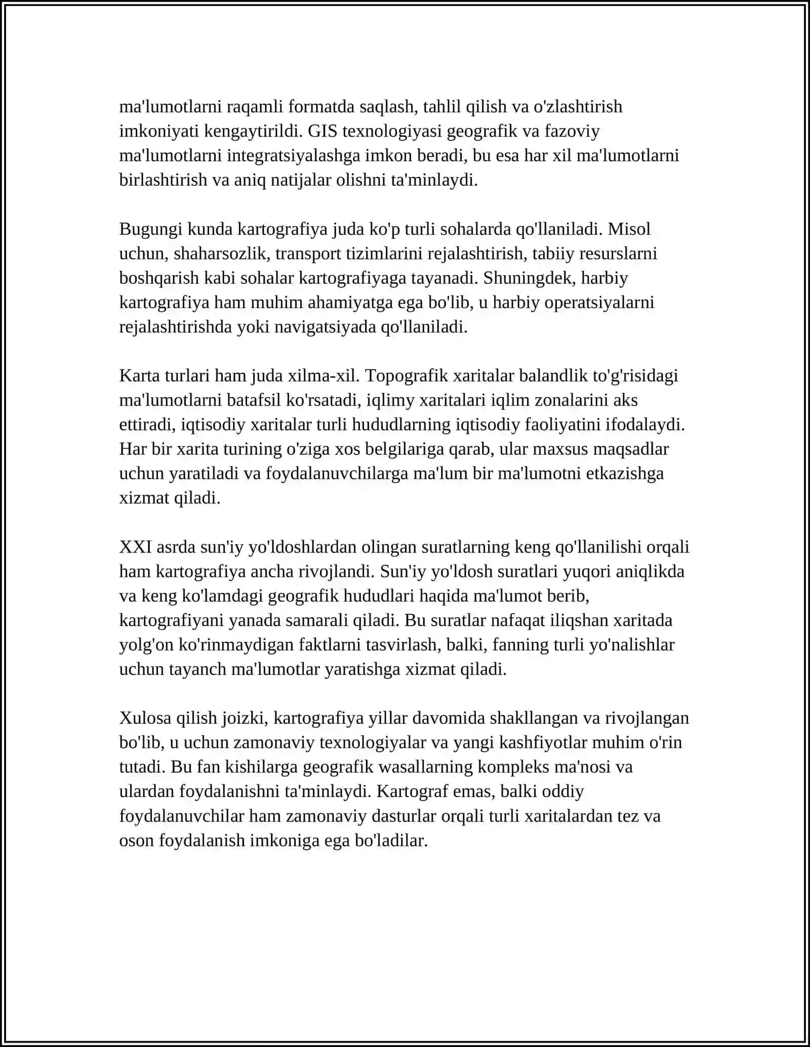 KARTA VA KARTOGRAFIYA HAQIDA TUSHUNCHA 4
