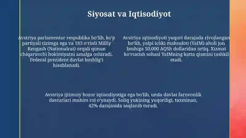 Avstriya va uning xususiyatlari 4