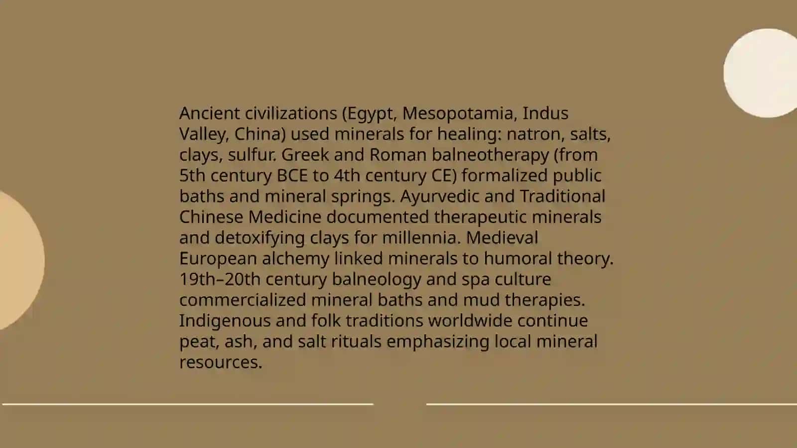 Mineral therapy 4