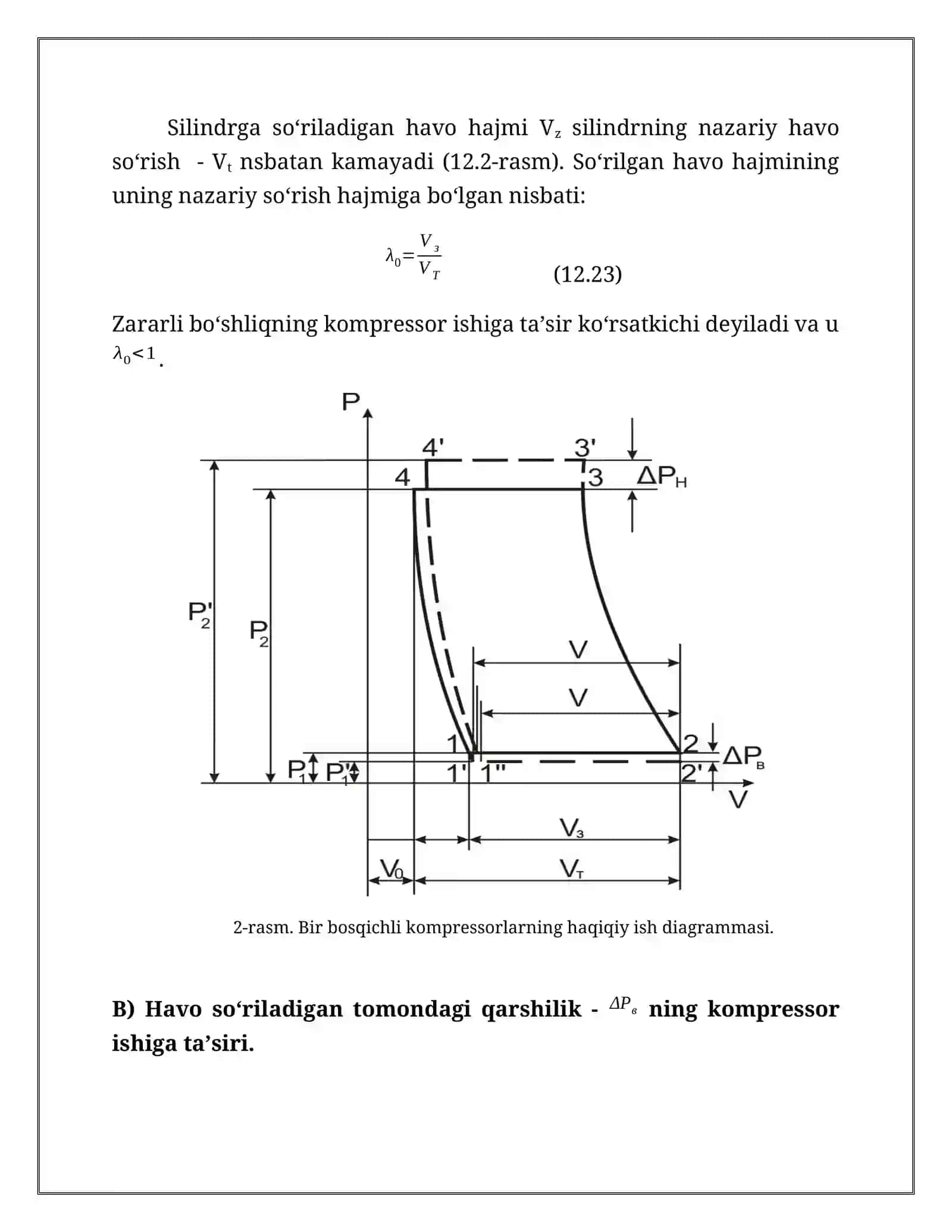 Porshenli kompressorlarning konstruktiv tuzilishi, turlari va ishlash prinsipi 4