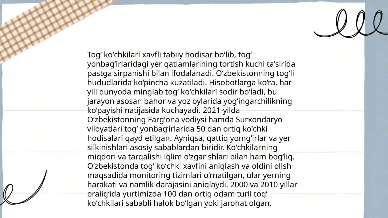 Hayot faoliyati xavfsizligi fanidan tayyorlagan taqdimoti 4