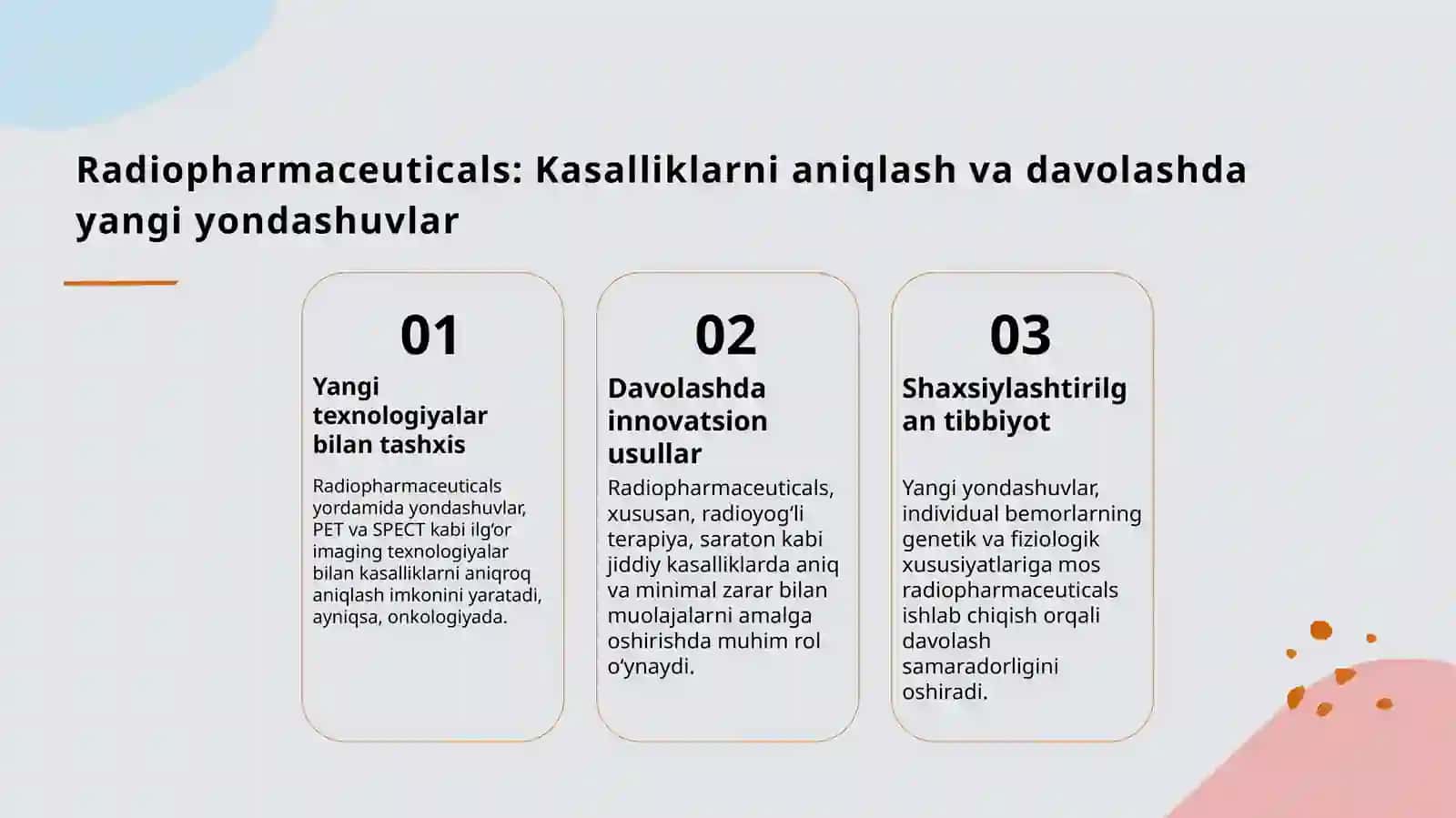 Tibbiyotda radioktiv izotoplardan foydalanish 4