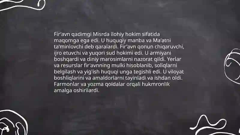 Ma'at tamoyili va uning huquqiy roli Qadimgi Misrda 4