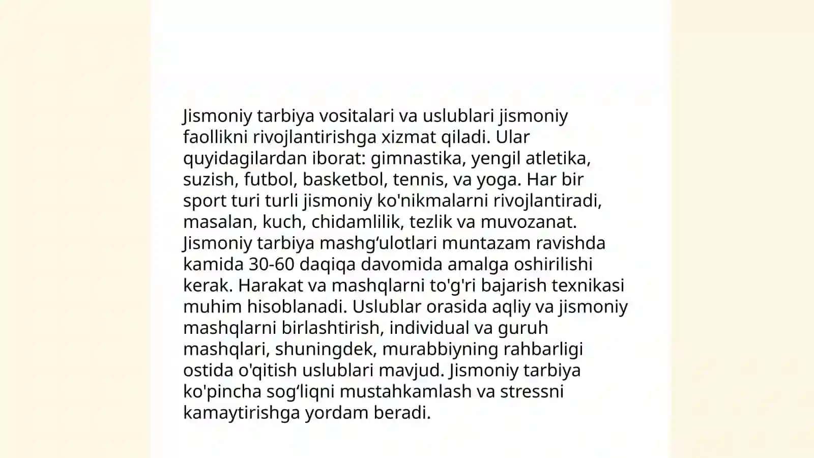 Jismoniy tarbiya vositalari 4