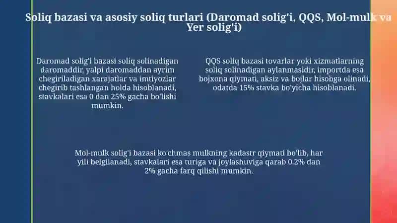 Soliqlar hisobi 4